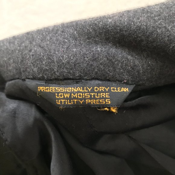 Vintage Alpacuna Overcoat Grey Wool 60's/70's - Picture 5 of 8